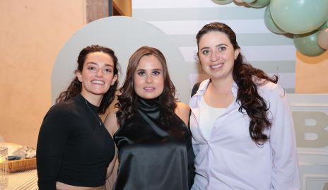  Andrea Abud, Nuria Alcalde y Fer Mendizábal.
