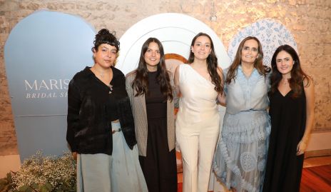  Daniela González, Gabriela González, Marisol González, Gabriela Villanueva y Paulina Aldrett.