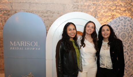  Mariana Beltrán, Marisol González y Constanza González.