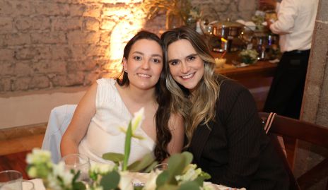  Marisol González y Eugenia Valle.