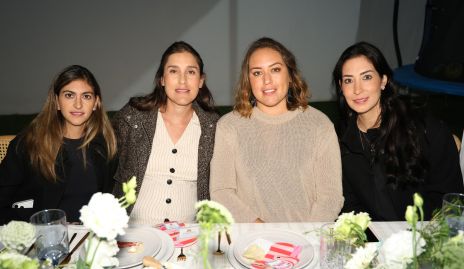  Paty Gómez, Sofía Villaseñor, Daniela Jonguitud y Mariana Fajardo.