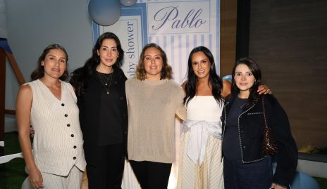  Sofía Villaseñor, Mariana Fajardo, Daniela Jonguitud, Natalia Leal y Miriam Ortiz.