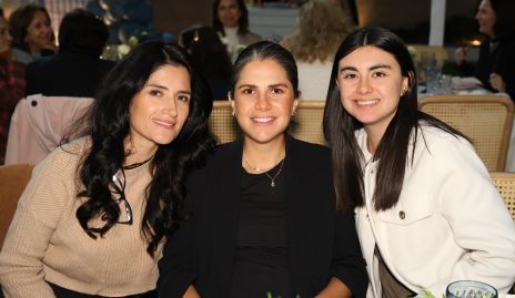  Ale Cano, Vale Siller y Valentina Gerardo.