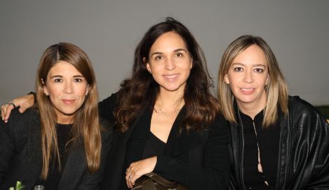  Marifer Leal, María Leal y Gaby Rosillo.