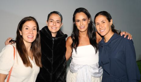  Marianely Domínguez, Cristina Andere, Natalia Leal y Dani Cruz.