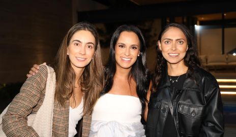  Lorena Andrés, Natalia Leal y Elisa Ramírez.