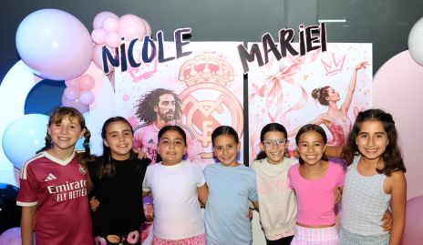  Nicole, María Pía, Natalia, Inés, Gaby, Mariel e Inés.