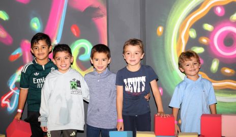  Juanpi Rojo, Patricio Torres, Fernando Castañón, Daniel Berrones y Patricio Castañón.