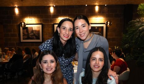  Luli Lamas, Michell Cano, Montse Arredondo y Renata Lasso.