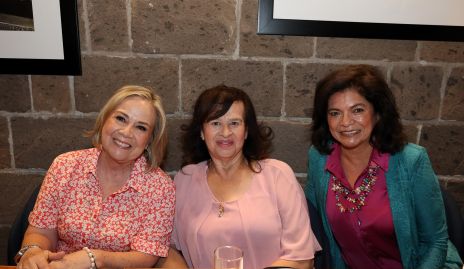   Ana Medina, Rosy Delgado y Tere de Rodríguez.