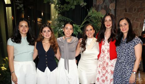  Renata Lasso, Montse Arredondo, Michell Cano, Andrea Barbosa, Mariana Lamas y Luly Lamas.