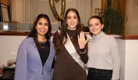  Ana Gaby Ríos, Yamilé Fontes y Marian Dip.