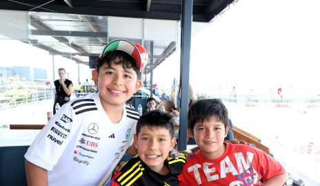  Joel, Jean Paul y Andrés.
