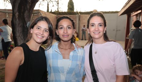  Alejandra Gascón, Paola Rodríguez y Mariana Salazar.