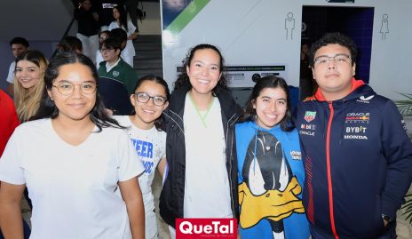  García, Nahomi Pérez, Karime Gallegos, Gisela González e Hiram Alejandro.