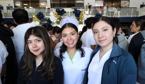  Janet Olmedo, Ximena Limón y Karen Delgado.