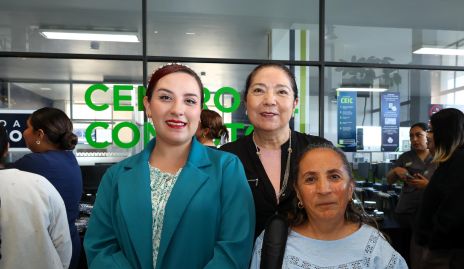  Karla Aguilera, Maria Ruiz y Leticia Rivera.