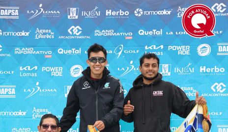  Pbro. Alejandro García, Miguel Ángel Aleman y Kevin Emmanuel Ramírez.
