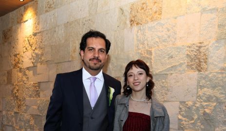  Diego Martínez y Larisa Aguilar.