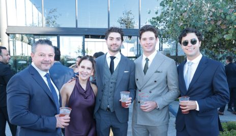  Gerardo Galván, Guadalupe Medlich, Gerardo Galván, Patricio Galván y José Andrés Ramírez.