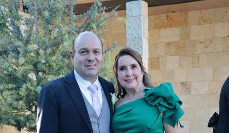  Oscar González y Marysol Hernández, papás de la novia.