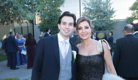  Diego González y Carmina Reynoso.