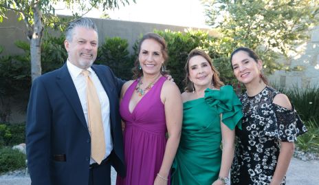  Ernesto Sánchez, Yogus Gómez, Marysol Hernández y Rebeca Reachi.