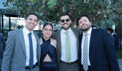  Ramón Zacarías, Mariana Dávila, Miguel Correa y Arturo.