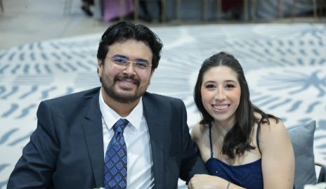  Emanuel Bárcenas y Ana Paula Flores.