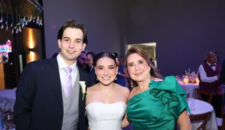  Diego González, Daniela González y Marysol Hernández.