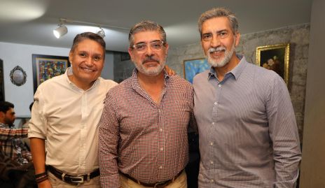  Oscar Hinojosa, Mauricio De Luna y Polo Madrigal.