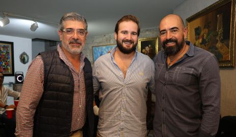  Mauricio De Luna, Felipe Martin y Germán De Luna.