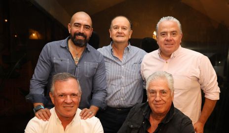  Germán de Luna, Felipe Martin Alba Herrán, Luis Revuelta, Jorge del Valle y Raúl Villarreal.