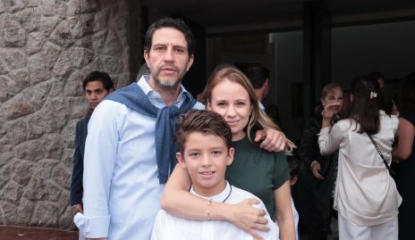  Alejandro Lomelí, Julián Ramírez y Paulina López.
