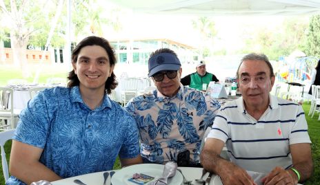  Alejandro González, Alejandro Duque y Gustavo Puente.