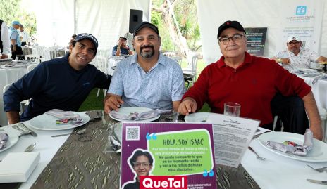  Humberto Sabre, David Hernández y Ulises Irurzo.