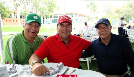  Víctor García, Agustín Vales y Antonio Márquez.