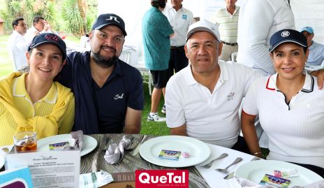  Erika Von Der Meden, Andrés Buendía, Carlos Buendía y Ale Pérez.