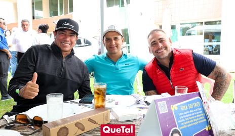  Ángel Domínguez, Ernesto Alejo y Alejandro Pacheco.