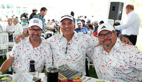  Gerardo Cabrero, Polo Quintanar y Mario González.