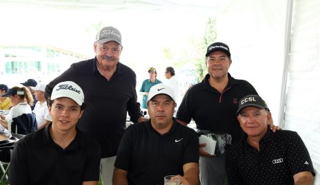  Alejandro Hernández, Leonardo Herrera, Javier Herrera, Rafael Humara, Miguel Lomas y Luis Hernández.