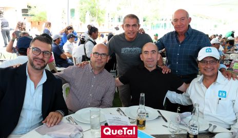  Miguel Cordero, Emiliano Díaz, José Esparza, Arturo González, Arturo González y Mauricio Mier.