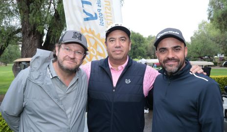  Guillermo Mancilla, Roberto Silva e Iván Anguiano.