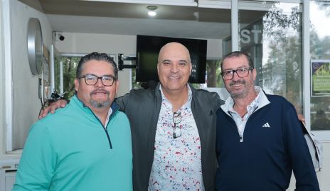  Mario González, Polo Quintanar y Gerardo Cabrero.