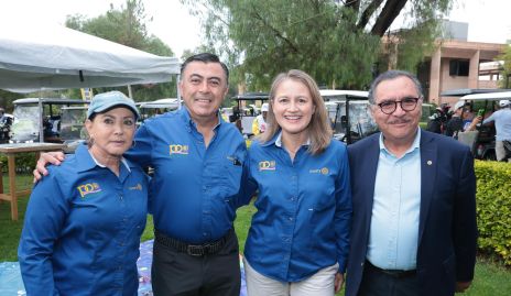  Zaida Ramírez, Daniel Leija, Gina Ortiz y Reynaldo Falcón.