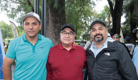  Ernesto Alejo, Ulises Irurzo y David Hernández.