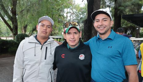  José Marmolejo, Chuy Rosillo y Jaime Villalobos.