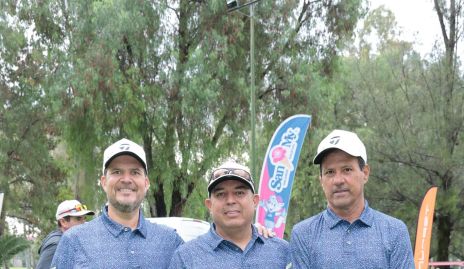  Mario Ramírez, Alberto Domínguez y René Gutiérrez.