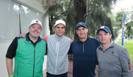  Héctor Morales, Juan Carlos Valladares, Amadeo Calzada y Eduardo Zermeño.