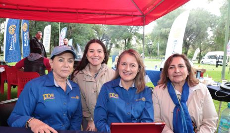  Zaida Ramírez, Daniela Meléndez, Gina Ortiz y Emilia Sainz.